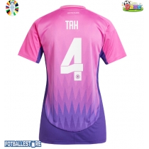 Tyskland Jonathan Tah #4 Bortedrakt Dame EM 2024 Kortermet